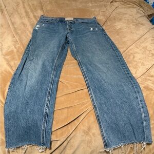 Everlane Boyfriend distressed Blue Jeans Women’s 28